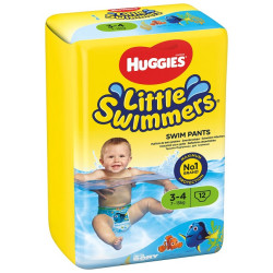 HUGGIES LITTLE SWIMMERS 7/12KG 12 PEZZI