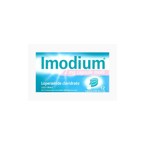 IMODIUM*12CPS MOLLI 2MG