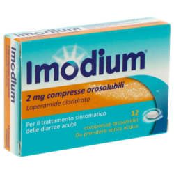 IMODIUM*12CPR OROSOL 2MG