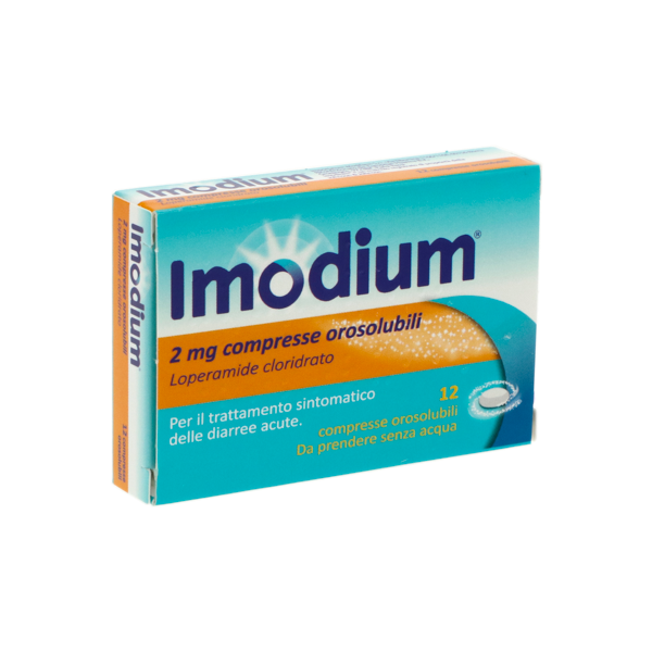 IMODIUM*12CPR OROSOL 2MG