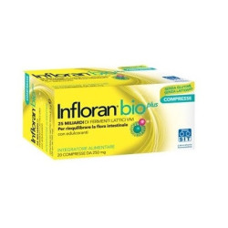 INFLORAN BIO PLUS 20 COMPRESSE