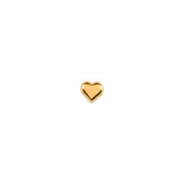 INVERNESS ORECCHINI CUORE PLACCATI ORO R932C