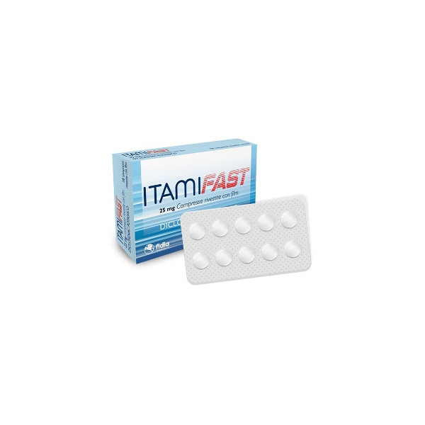ITAMIFAST*10CPR RIV 25MG