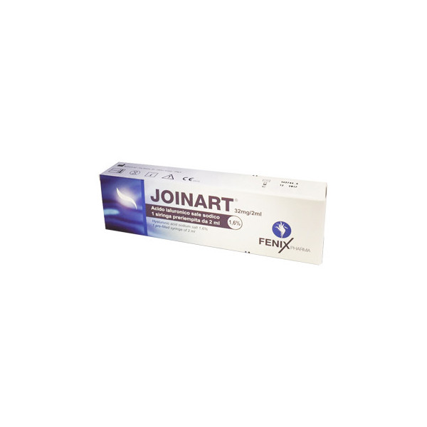 SIRINGA INTRA-ARTICOLARE JOINART ACIDO IALURONICO 1,6% 2 ML 3 PEZZI