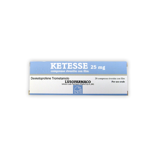 KETESSE*20CPR RIV 25MG