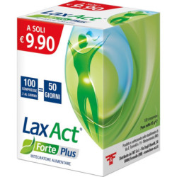 LAX ACT FORTE PLUS 100 COMPRESSE
