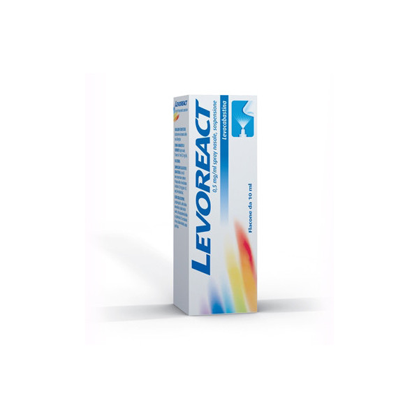 LEVOREACT*SPRAY NAS 10ML 0,5MG