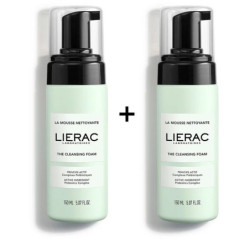 LIERAC DUO MOUSSE STRUCCANTE 150 ML 2 CONFEZIONI