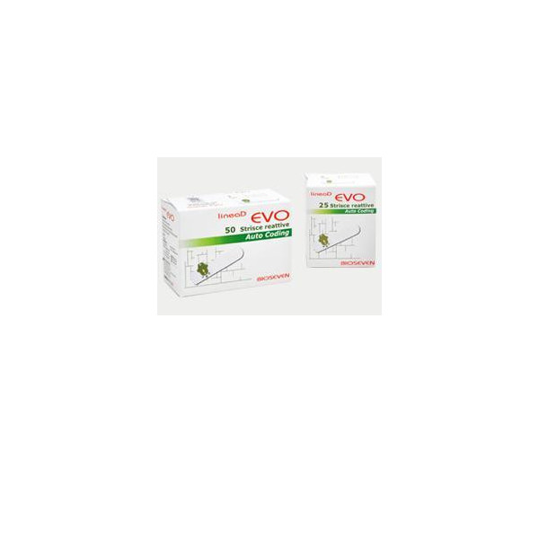 STRISCE MISURAZIONE GLICEMIA LINEA D EVO 50 PEZZI