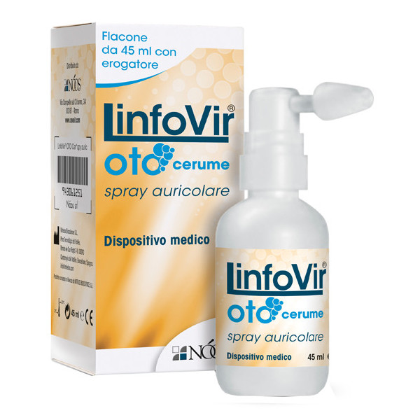 LINFOVIR OTO CERUME SPRAY AURICOLARE 45 ML