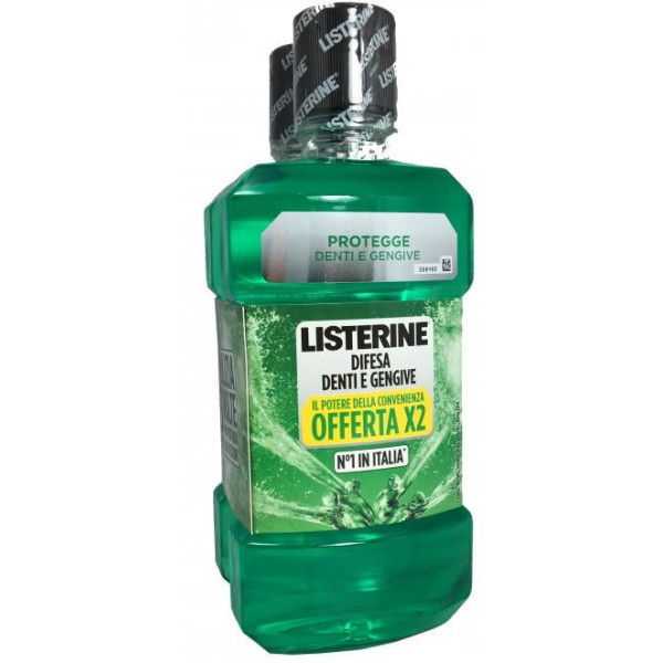 LISTERINE DIFESA DENTI E GENGIVE BUNDLE 2 X 500 ML LISTERINE DIFESA DENTI E GENGIVE BUNDLE 2 X 500 ML