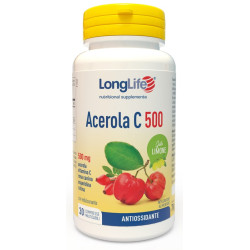 LONGLIFE ACEROLA C500 LIMONE 30 COMPRESSE