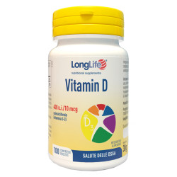 LONGLIFE VITAMIN D 400UI 100 COMPRESSE