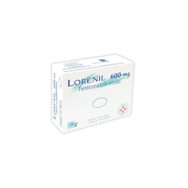 LORENIL*1CPS MOLLI VAG 600MG
