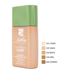 DEFENCE COVER FONDOTINTA CORRETTORE FLUIDO 101 40 ML
