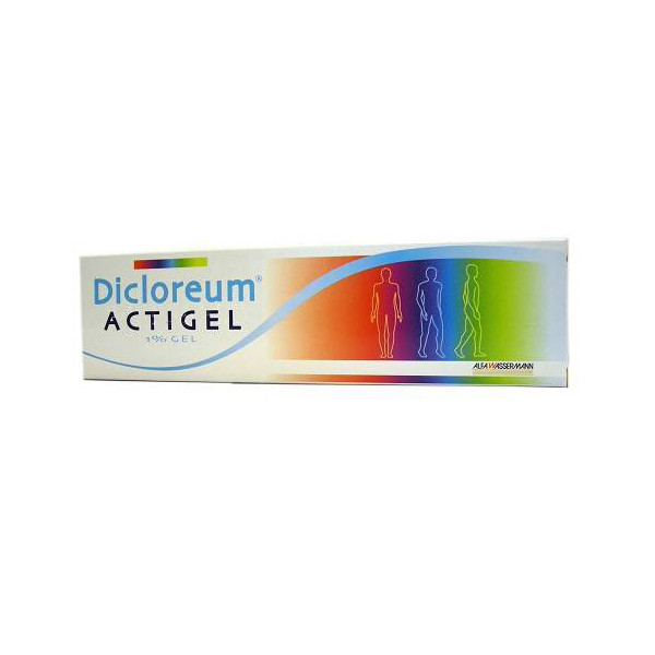 DICLOREUM ACTIGEL*GEL 50G 1%