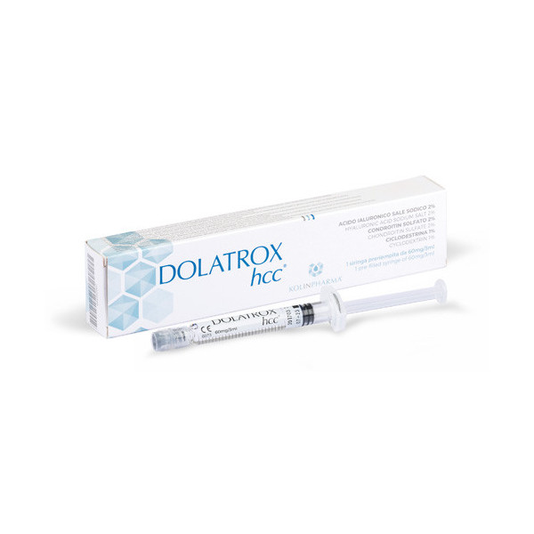 DOLATROX HCC SIRINGA PRERIEMPITA INTRA-ARTICOLARE ACIDO IALURONICO 3 ML