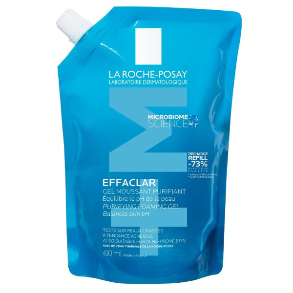 EFFACLAR GEL DETERGENTE REFILL 400 ML
