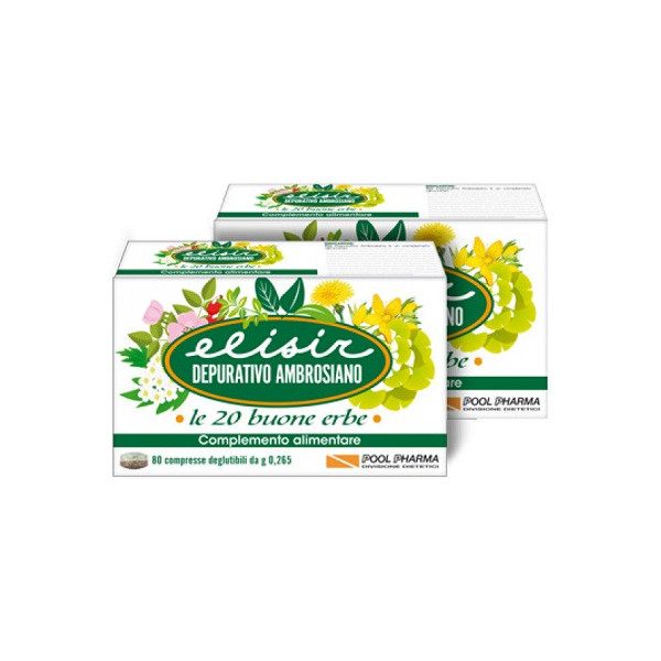 ELISIR DEPURATIVO AMBROSIANO 80 COMPRESSE 21,20 G