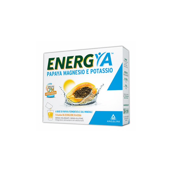ENERGYA PAPAYA MAGNESIO POTASSIO 14 BUSTINE