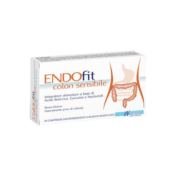 ENDOFIT COLON SENSIBILE 30 COMPRESSE GASTRORESISTENTI A RILASCIO MODIFICATO