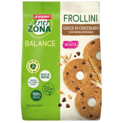 ENERZONA FROLLINI INTEGRALE GOCCE CIOCCOLATO 250 G