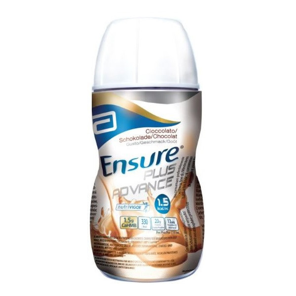 ENSURE PLUS ADVANCE CIOCCOLATO 4 BOTTIGLIE DA 220 ML