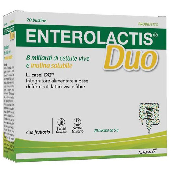 ENTEROLACTIS DUO 20 BUSTINE 5 G