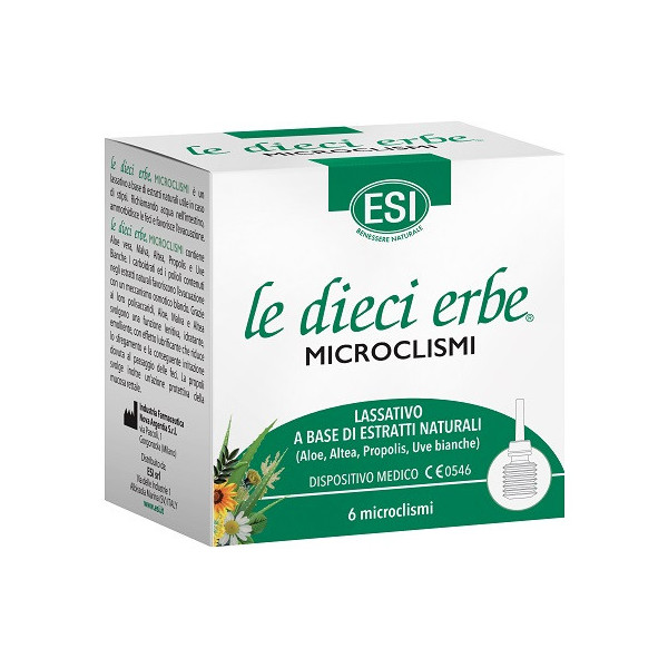 ESI LE DIECI ERBE MICROCLISMI 6 PEZZI