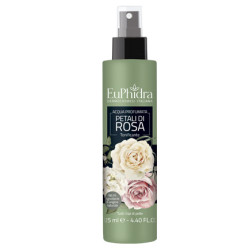 EUPHIDRA ACQUA PROFUMATA ROSA IN FLACONE CON ETICHETTA POMPA SPRAY