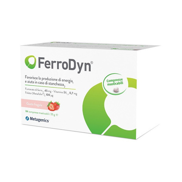 FERRODYN 84 COMPRESSE MASTICABILI