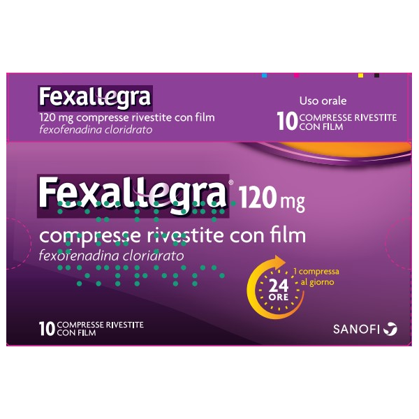 FEXALLEGRA*10CPR RIV 120MG