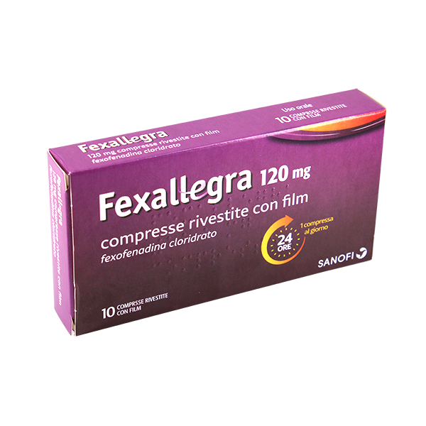 FEXALLEGRA*10CPR RIV 120MG