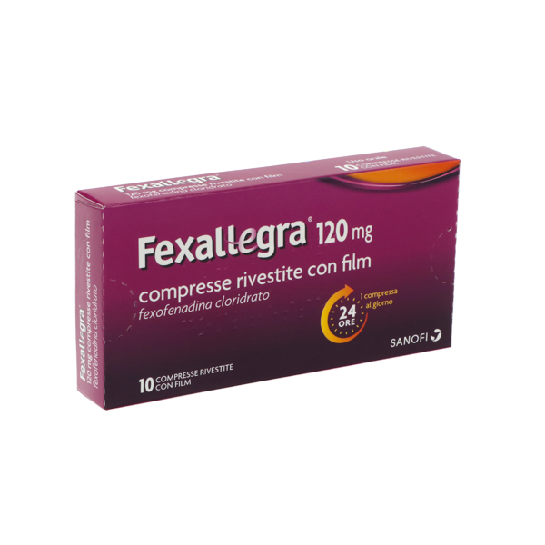 FEXALLEGRA*10CPR RIV 120MG