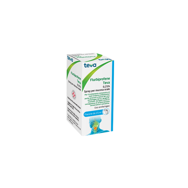 FLURBIPROFENE TE*OS SPRAY 15ML