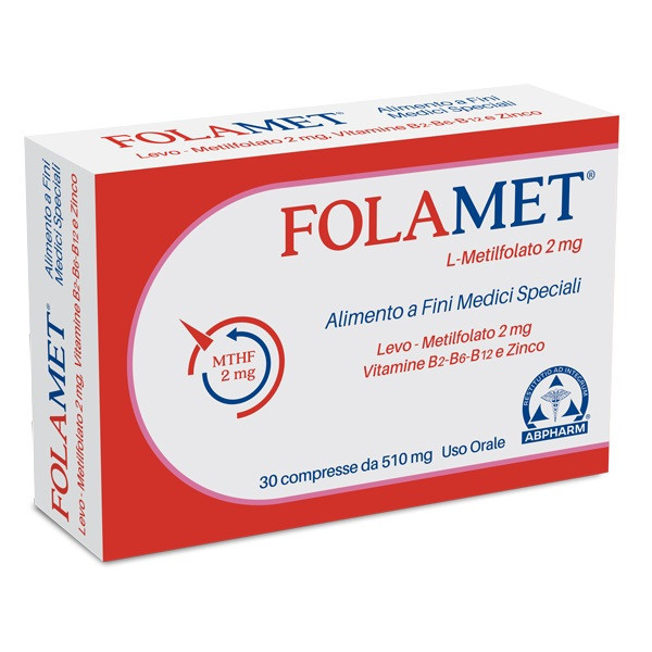 FOLAMET 30 COMPRESSE 500 MG