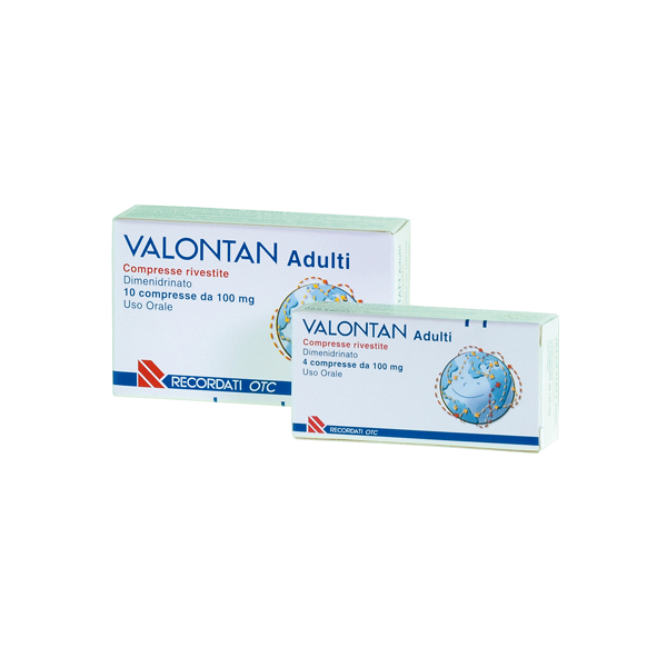 VALONTAN*AD 10CPR RIV 100MG
