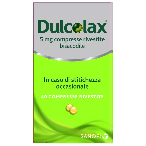 DULCOLAX*40CPR RIV 5MG