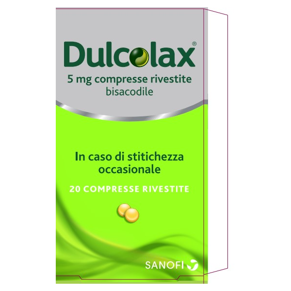 DULCOLAX*20CPR RIV 5MG