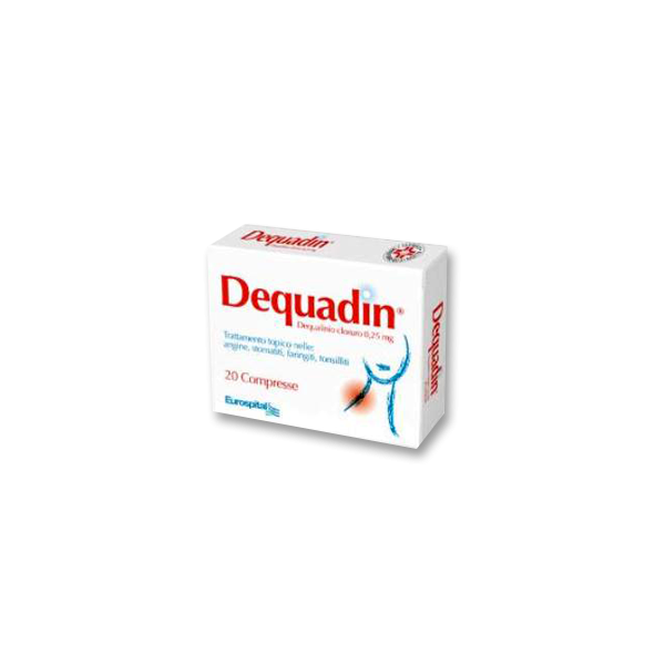 DEQUADIN*20CPR 0,25MG