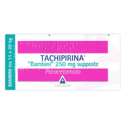 TACHIPIRINA*BB 10SUPP 250MG