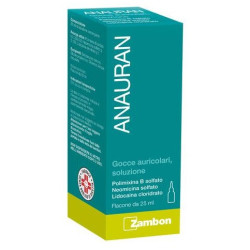 ANAURAN*GTT AURIC FL 25ML