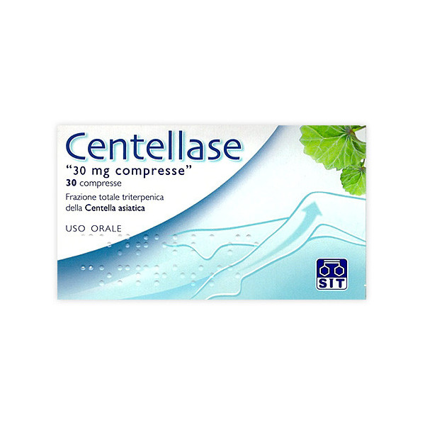 CENTELLASE*30CPR 30MG