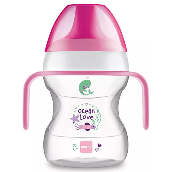MAM LEARN TO DRINK CUP 190 ML 6+ BECCUCCIO RIGIDO FEMMINA