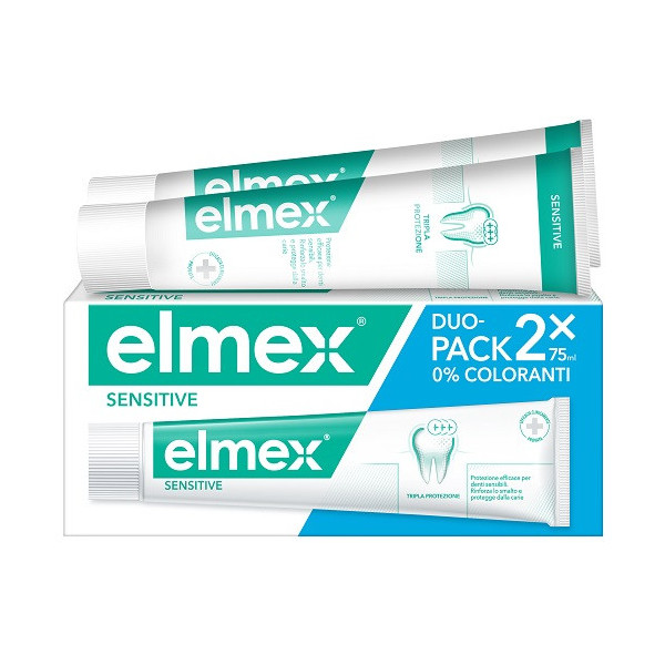 ELMEX SENSITIVE DENTIFRICIO BITUBO 2X75 ML