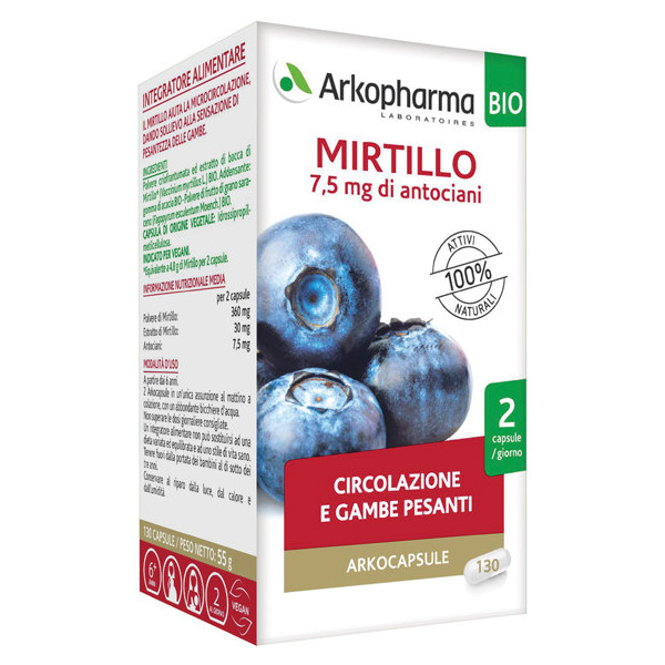 ARKOCAPSULE MIRTILLO BIO 40 CAPSULE