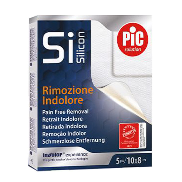 CEROTTO PIC POSTOP SILICONE 5X7 5 PEZZI