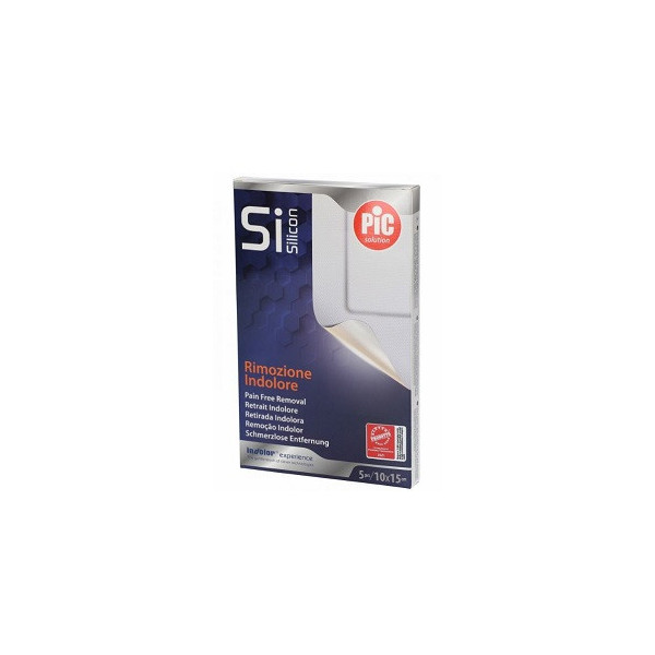 CEROTTO PIC POSTOP SILICONE 10X15 5 PEZZI
