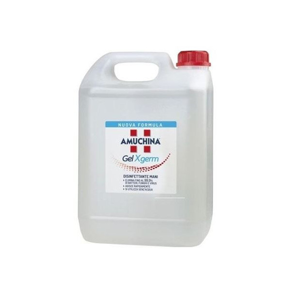 AMUCHINA GEL X-GERM DISINFETTANTE MANI 5 LITRI