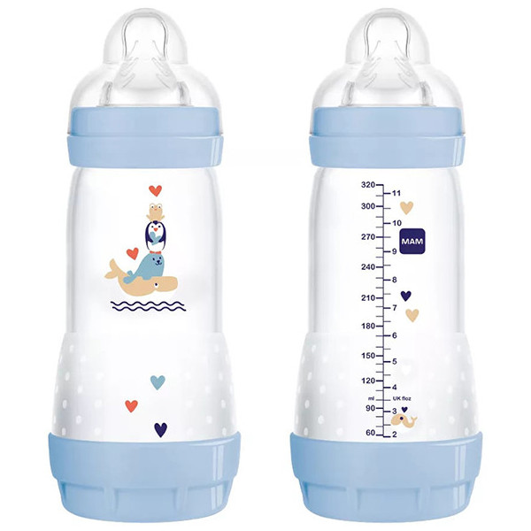 MAM BIBERON EASY START 320 ML 4+ TETTARELLA 3 MASCHIO